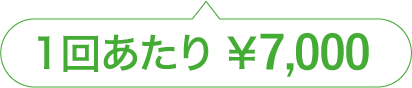 1回あたり￥5,200